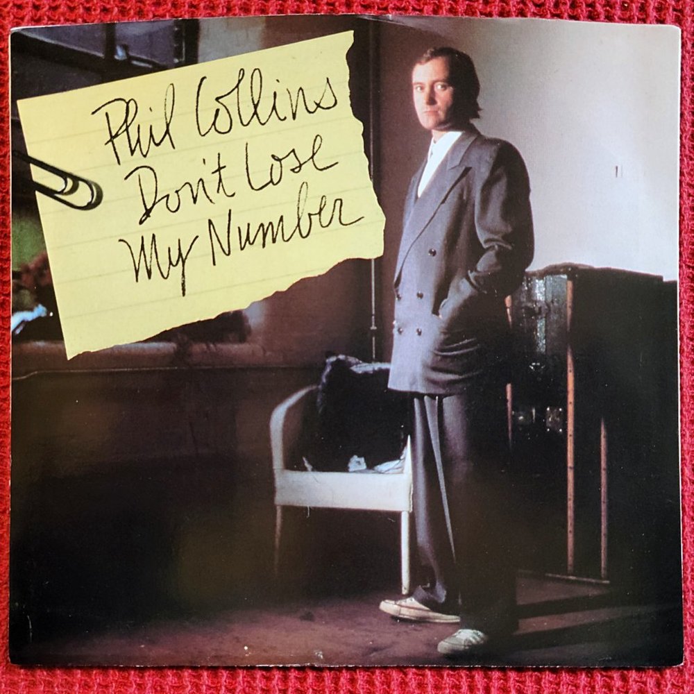 VINYL COLLECTORS -> SET OF 3 RARE Phil Collins PROMO 45s + bonus 45